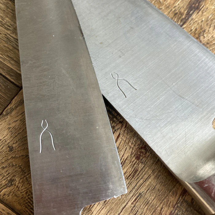 タダフサ タダフサ 包丁 万 能 170mm 三徳包丁 2枚目