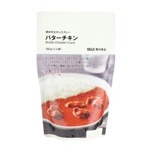 良品計画 無印良品 素材を生かしたカレー バターチキン 1枚目