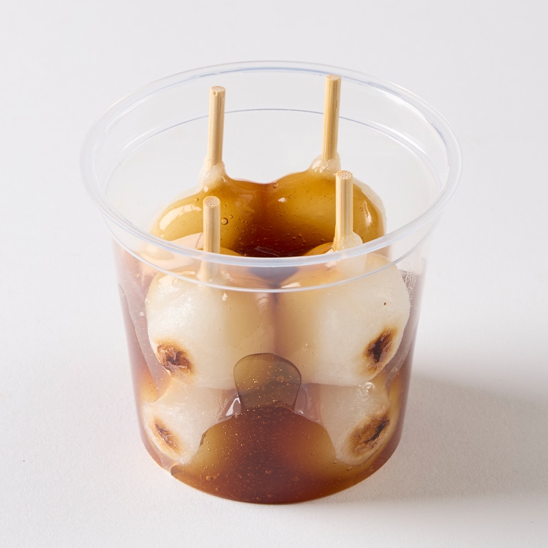 シャトレーゼ あわせ醤油の炙りみたらし団子 2枚目