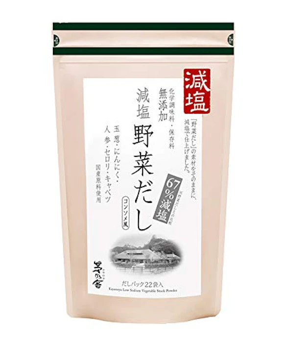 茅乃舎 減塩野菜だし (8g×22袋入) 1枚目