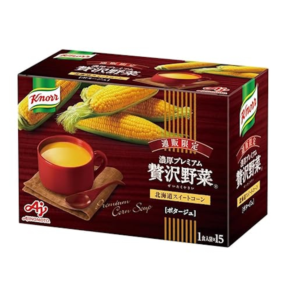 味の素 クノール贅沢野菜北海道スイートコーン 1枚目