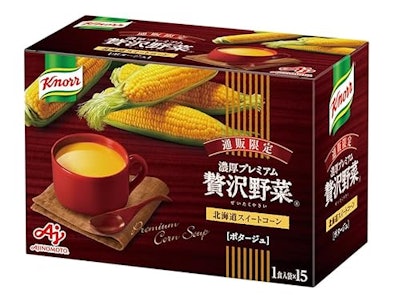 味の素 クノール贅沢野菜北海道スイートコーン 1枚目