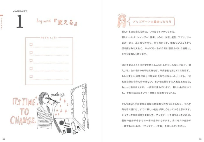 ディスカヴァー・トゥエンティワン 週末野心手帳 WEEKEND WISH DIARY 2019 7枚目