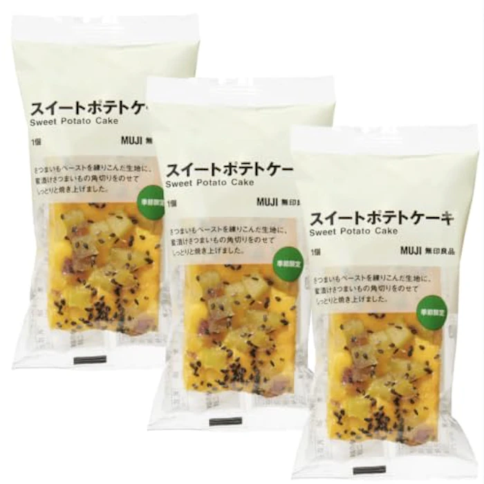 無印良品 スイートポテトケーキ 1枚目