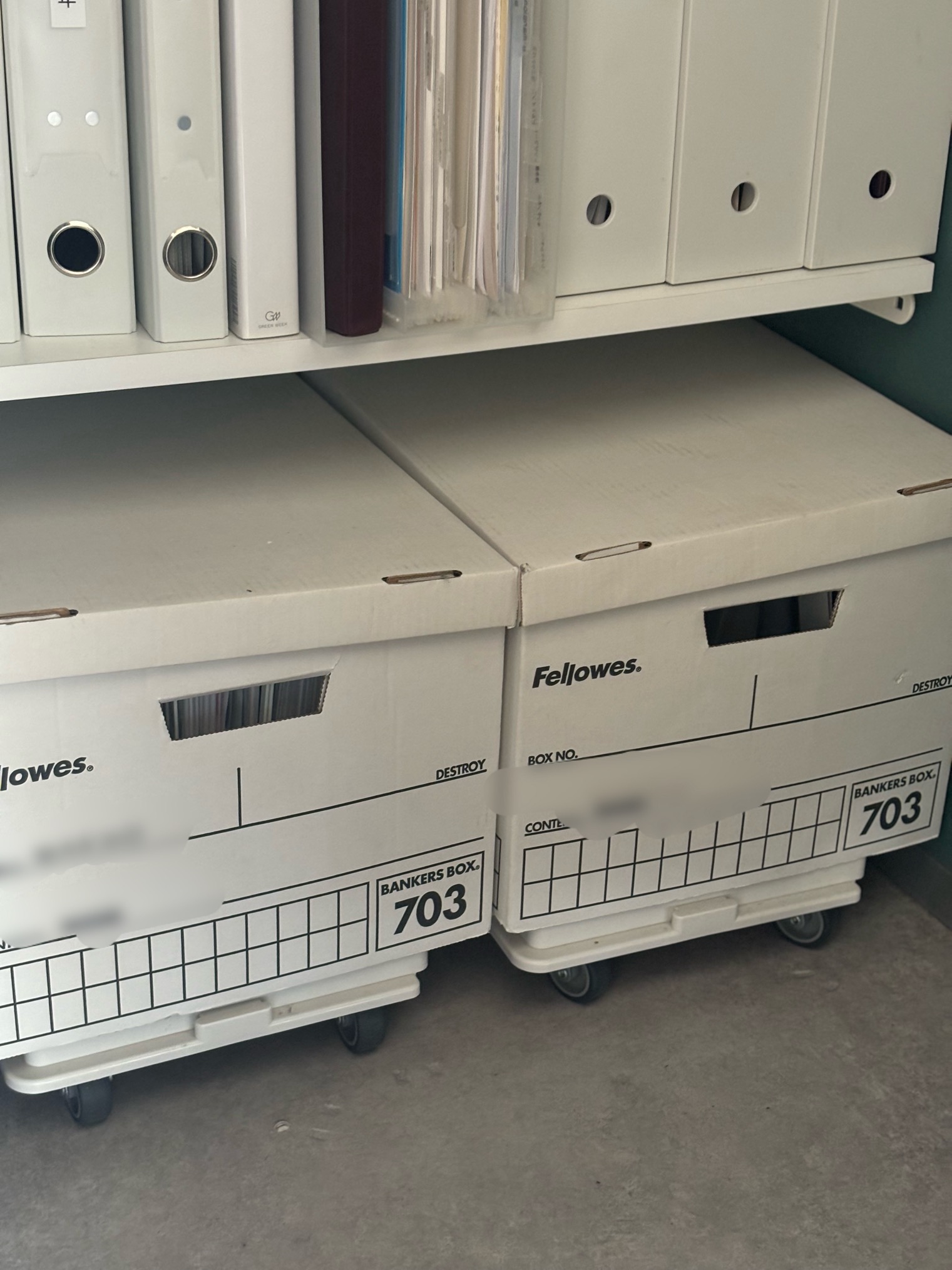 フェローズ バンカーズボックス 703sボックス A4 ふた付 ホワイト/ブラック 1005901 1パック(3個) 生活用品 インテリア 雑貨 文具 オフィス用品 その他の文具 オフィス用品 top1-ds-2439668-sd5-ah [独自簡易包装] 1枚目