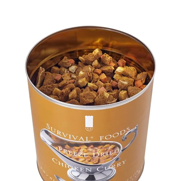 株式会社セイエンタプライズ サバイバルフーズ チキンカレー小缶 82g入1缶2.5食相当品 4枚目
