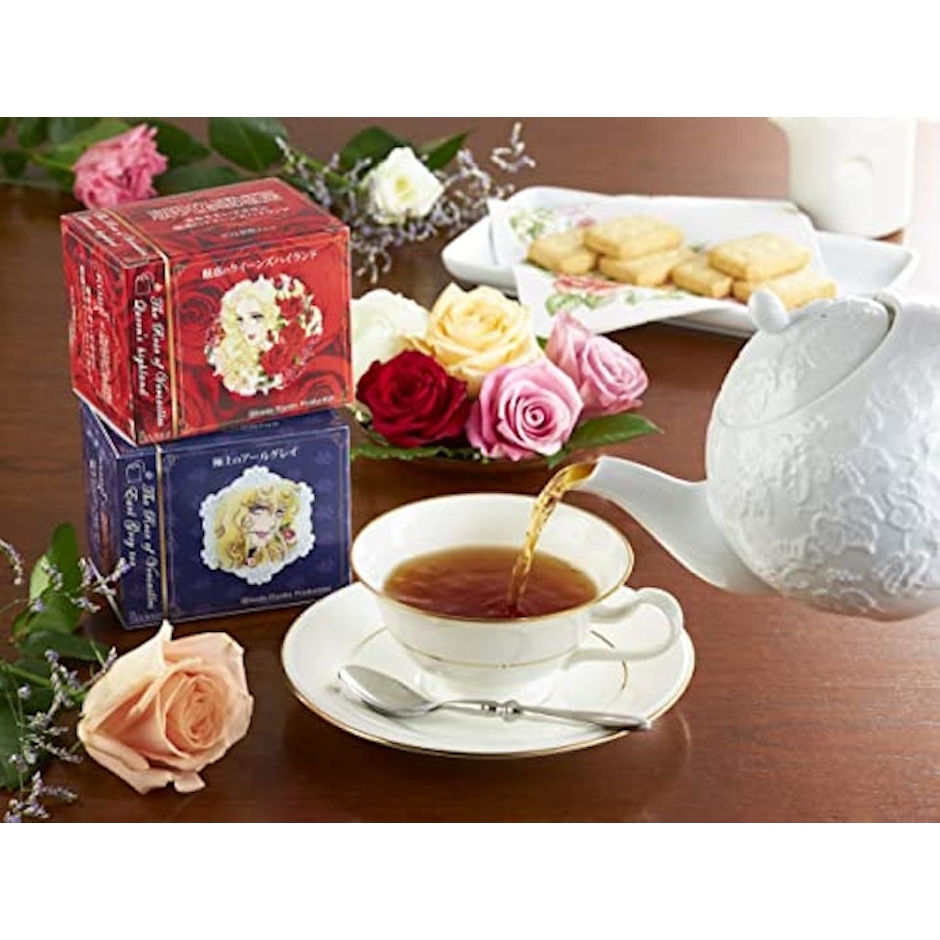 カミネ×神戸紅茶 【ベルサイユのばら紅茶】 魅惑のクイーンズハイランド ティーバッグ16P 4枚目