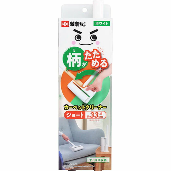 レック 激落ちくん 柄がたためるカーペットクリーナー ショート柄 1枚目