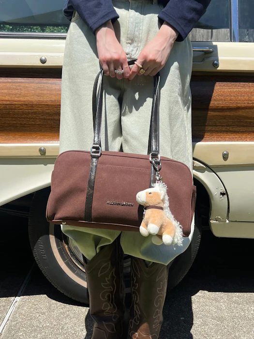 ALLISON BROWN Rustic Farm Boston Bag 1枚目