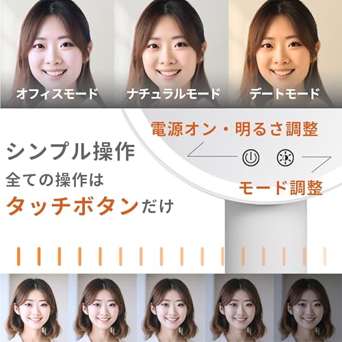 PRIDEMIIキジマツ 多機能LED女優ミラー 3枚目