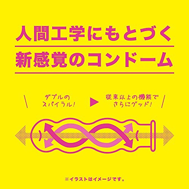 G PROJECT G PROJECT インスパイラルW 6個入り コンドーム 2枚目