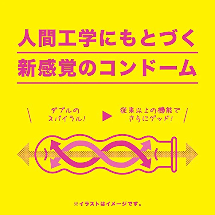 G PROJECT G PROJECT インスパイラルW 6個入り コンドーム 2枚目