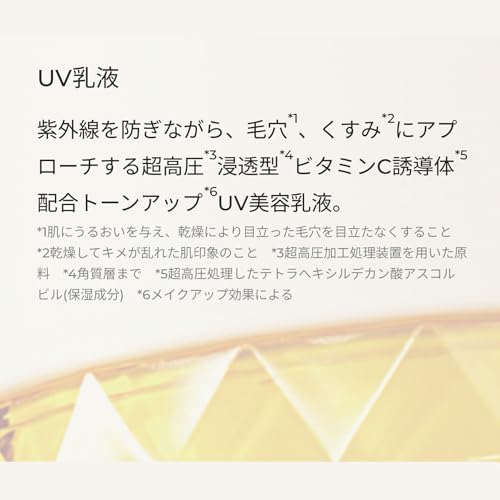 乳液 アンレーベルラボ V トーンアップ UVミルクR 50ｍL ビタミンC 敏感肌 紫外線 UV 毛穴 乾燥 6枚目
