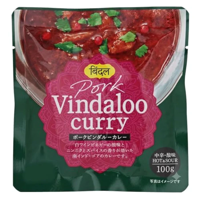 カルディ ポークビンダルーカレー 1枚目