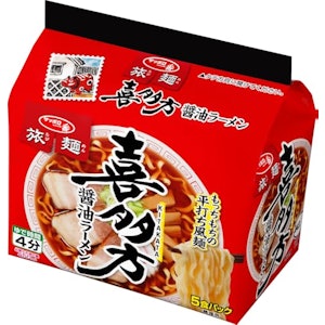 サンヨー食品 喜多方 醤油ラーメン 5食パック 1枚目