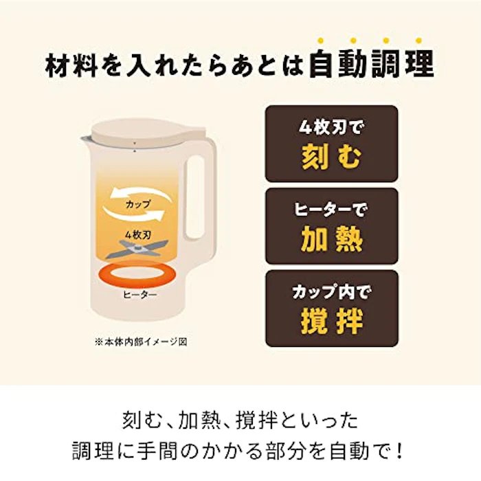 レコルト Auto Cooking Pot 4枚目