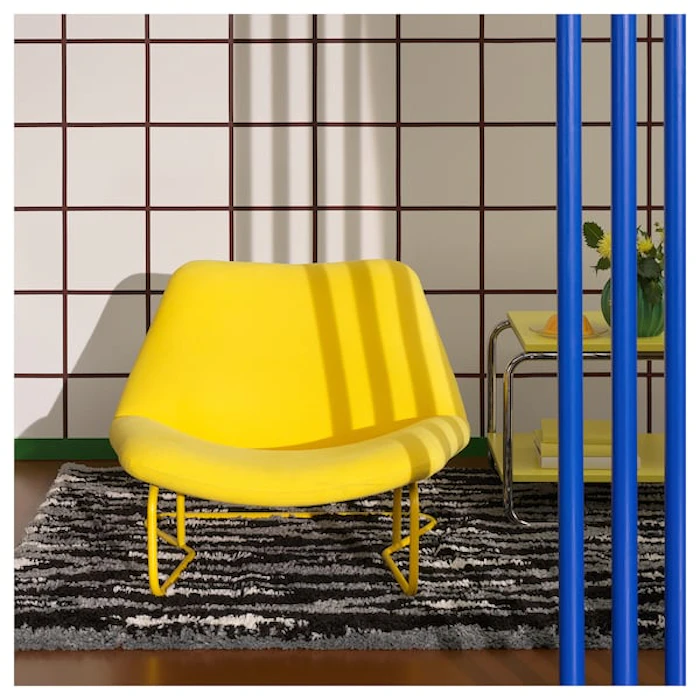 IKEA ソテネス イエロー 3枚目
