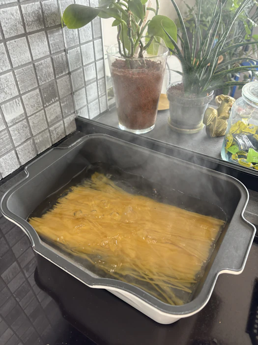 杉山金属 よこ茹でパスタ 1枚目