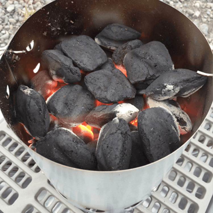 キャプテンスタッグ 大型火消しつぼ 火起し器セット M-6625 1枚目