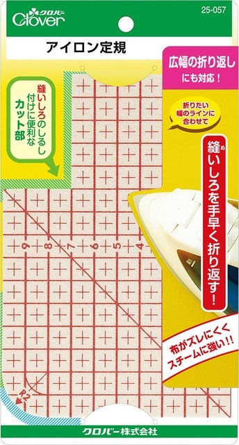 クロバー アイロン定規 25-057 2枚目
