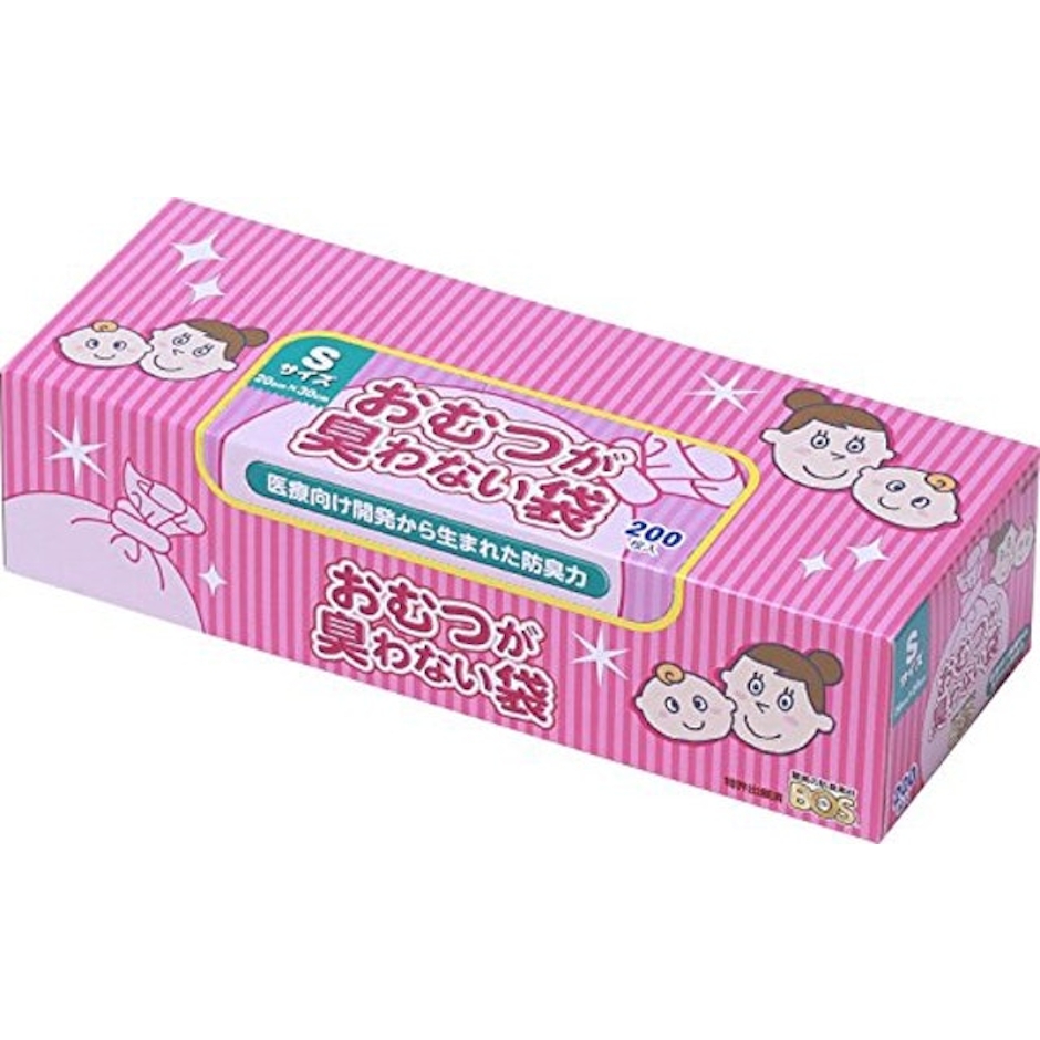 ボス おむつが臭わない袋 Sサイズ 200枚入り 1枚目