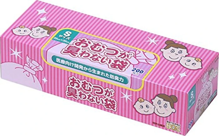ボス おむつが臭わない袋 Sサイズ 200枚入り 1枚目