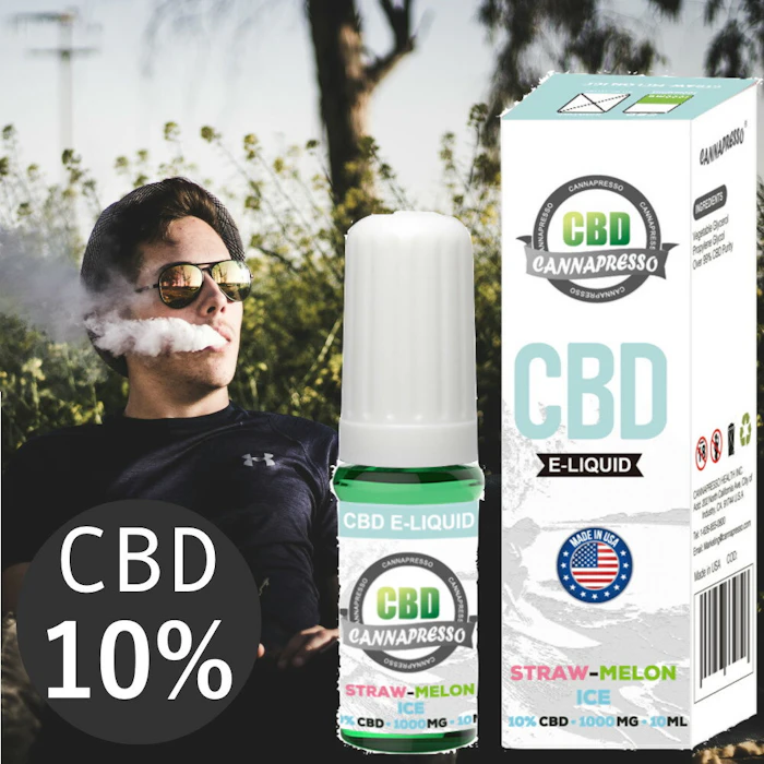 CANNAPRESSO CANNAPRESSO CBD リキッド 10% 10ml 高濃度 1枚目