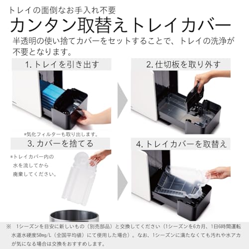 ダイニチ ハイブリッド式加湿器 HD-LX1225 3枚目
