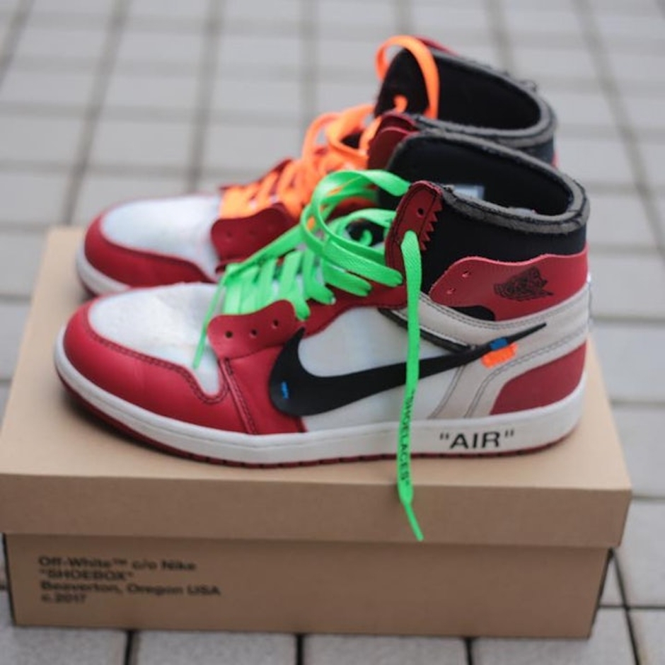 NIKE(ナイキ) NIKE x VIRGIL ABLOH OFF-WHITE THE 10 AIR JORDAN 1 AA3834-101 1枚目