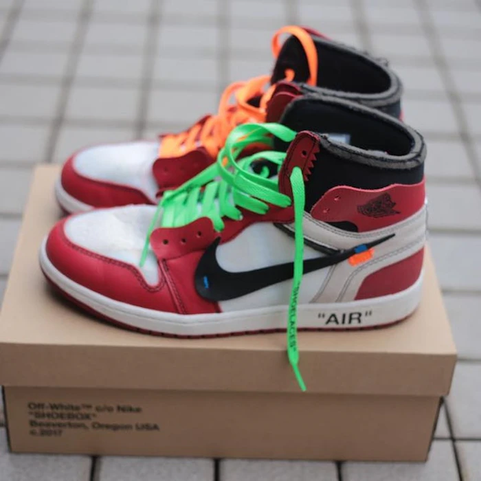 NIKE(ナイキ) NIKE x VIRGIL ABLOH OFF-WHITE THE 10 AIR JORDAN 1 AA3834-101 1枚目