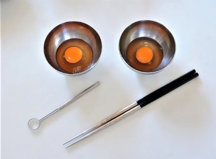 ヨシカワ EAトCO トク 玉子溶き AS0054 【メール便】 ( 卵溶き器 棒 スティック マドラー たまご 玉子 卵 タマゴ 卵白 混ざる カラザ 黄身 白身 調理 料理 便利 卵かけご飯 玉子焼き ) 3枚目