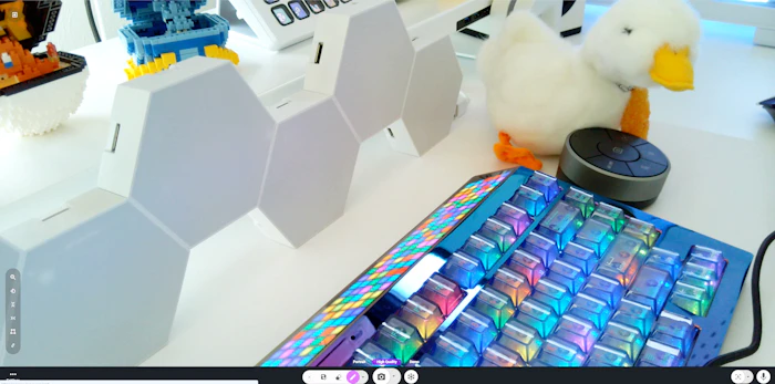 ベンキュージャパン BenQ ideaCam S1 Pro 高機能マルチユースWebカメラ LED 800万画素 フルHD ストリーミング WEB会議 三脚対応 ノイズキャンセリングマイク内蔵 オートフォーカス USBケーブル 手持ち操作 15倍拡大レンズ/リモコン付き 3枚目