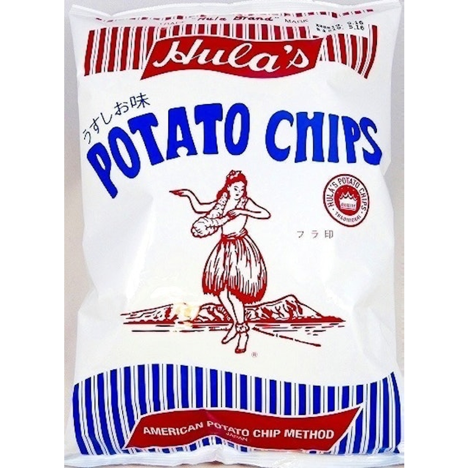 ソシオ工房 フラ印 アメリカンポテトチップスうすしお味 1枚目