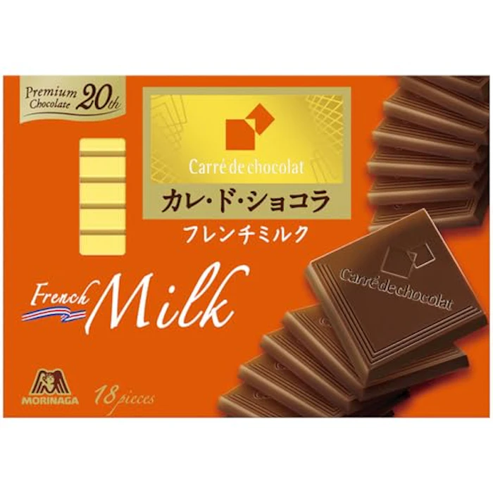 森永製菓 カレ・ド・ショコラ<フレンチミルク> 1枚目