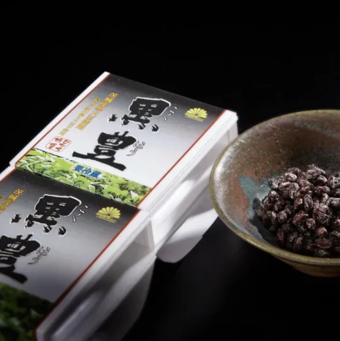 菊水食品 黒豊納豆 1枚目
