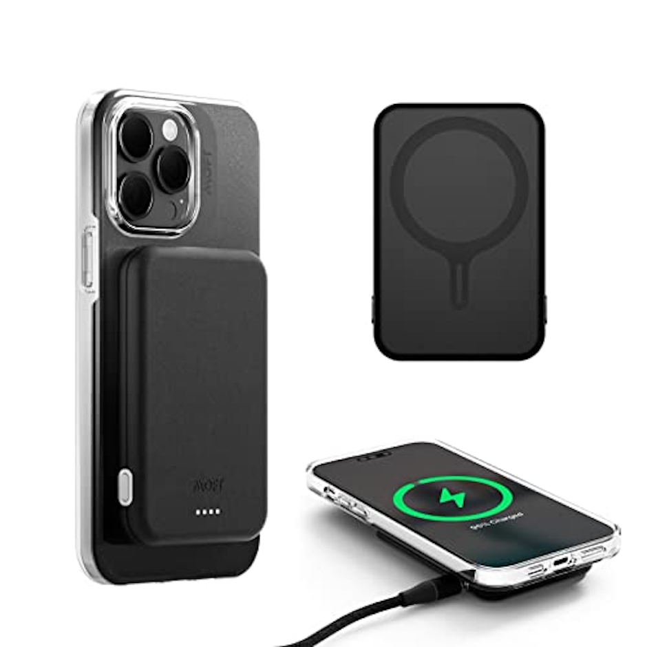 MOFT MOFT【公式直営店】Snap バッテリーパック モバイルバッテリー ワイヤレス充電 マグネット充電端子(MagSafe対応) 1枚目