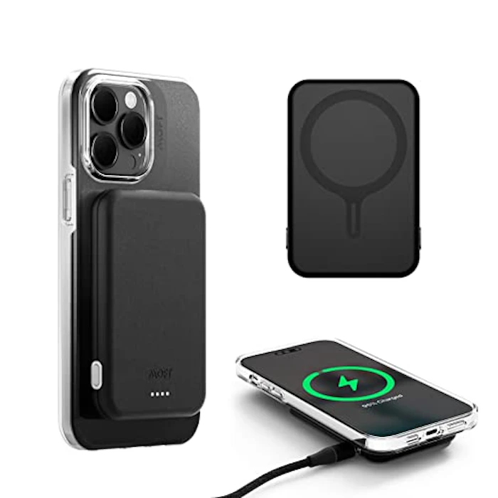 MOFT MOFT【公式直営店】Snap バッテリーパック モバイルバッテリー ワイヤレス充電 マグネット充電端子(MagSafe対応) 1枚目