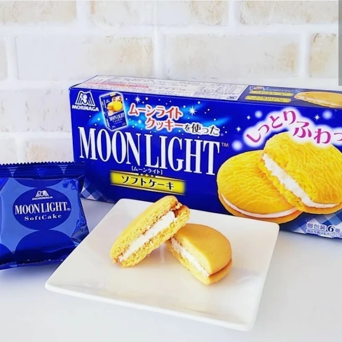 森永製菓 ムーンライトソフトケーキ 6個入 1枚目