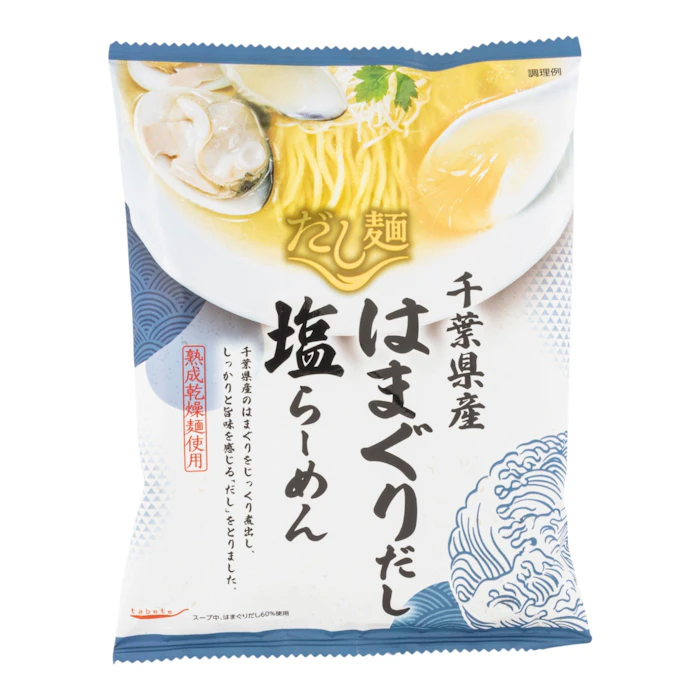 国分グループ本社 tabete だし麺 千葉県産はまぐりだし塩らーめん 1枚目