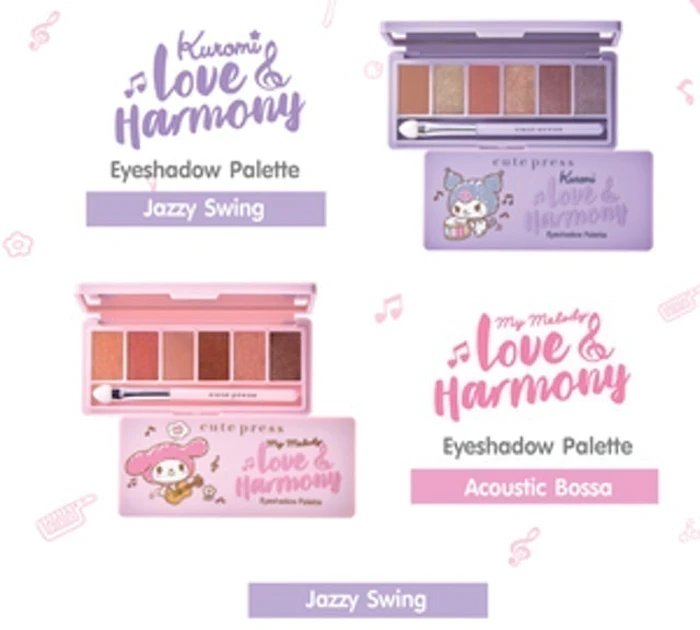 Cute Press 「Love & Harmony」 Eyeshadow Palette 4枚目