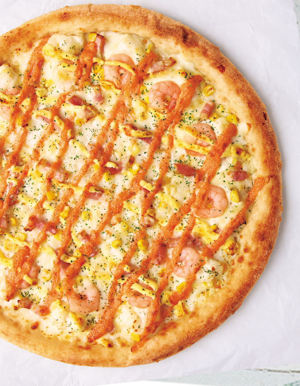 ピザハット 海老マヨ明太ベーコン 1枚目