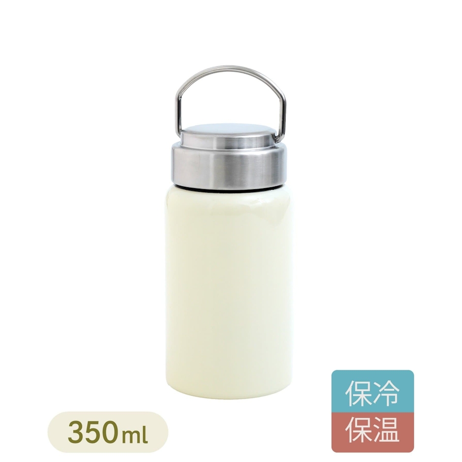3COINS ハンドルつきセラミックステンレスボトル:350ml / KINTO 1枚目