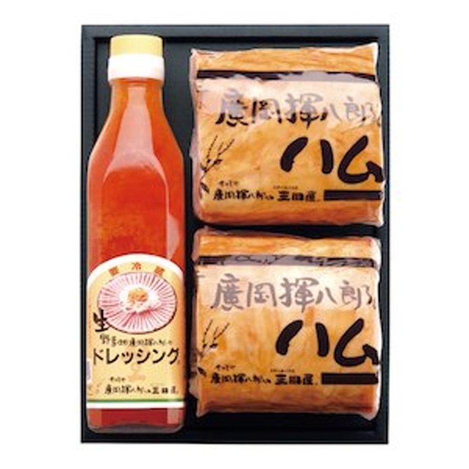 廣岡揮八郎の三田屋 ハムギフトセット KG-58 2枚目