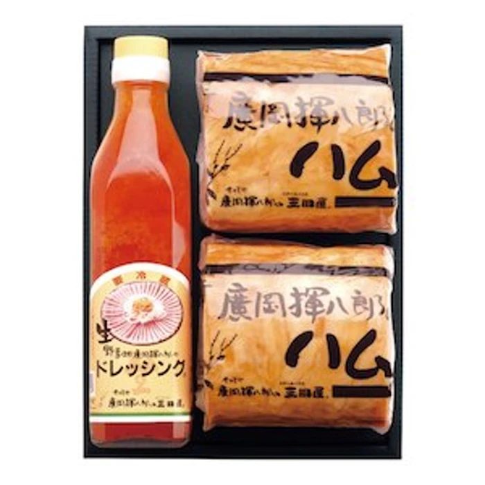 廣岡揮八郎の三田屋 ハムギフトセット KG-58 2枚目