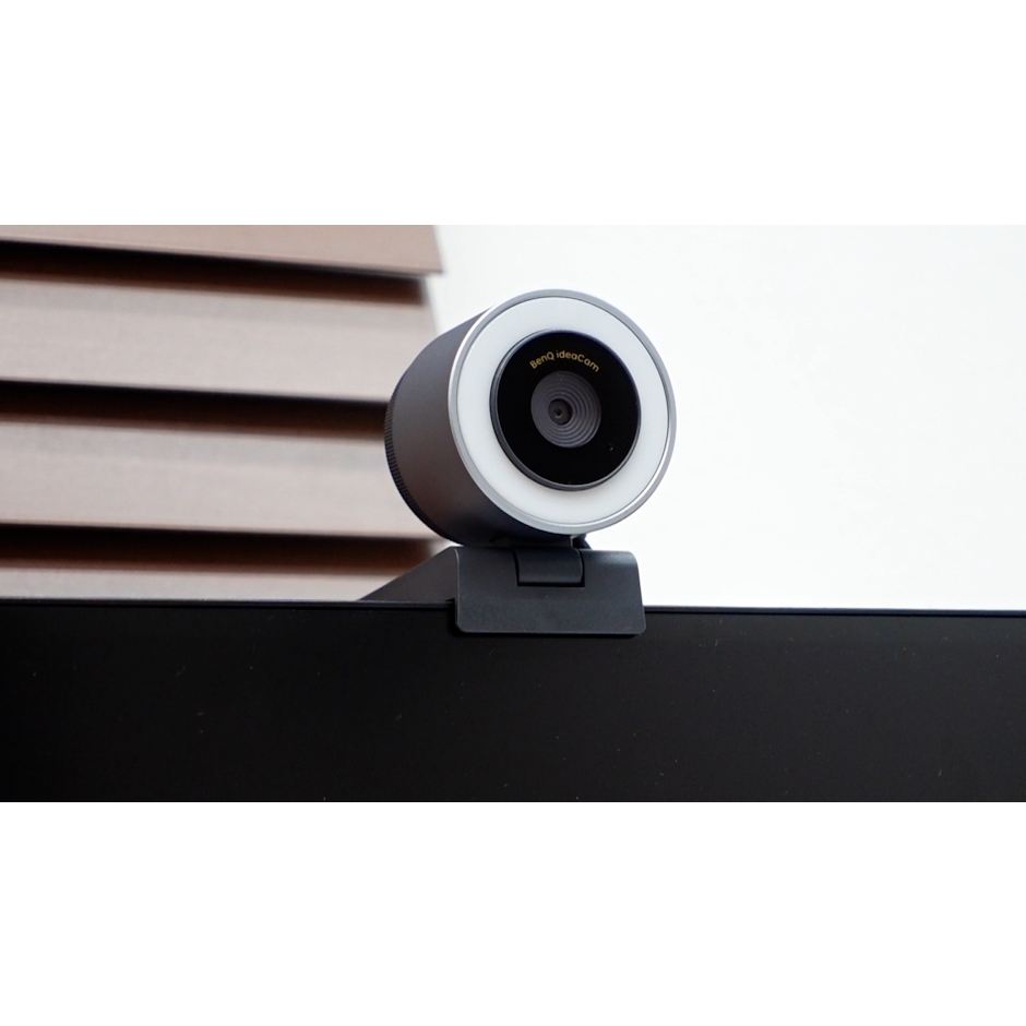ベンキュージャパン BenQ ideaCam S1 Pro 高機能マルチユースWebカメラ LED 800万画素 フルHD ストリーミング WEB会議 三脚対応 ノイズキャンセリングマイク内蔵 オートフォーカス USBケーブル 手持ち操作 15倍拡大レンズ/リモコン付き 1枚目