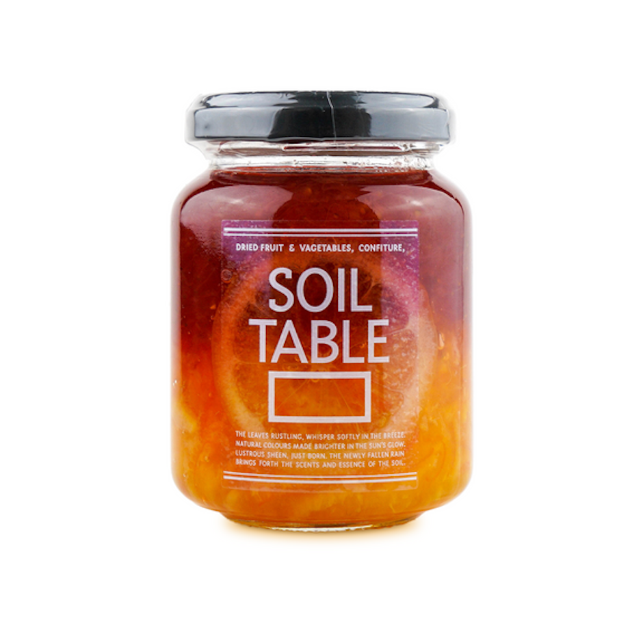 SOIL TABLE 2層のレインボージャム苺&伊予柑マーマレード 1枚目