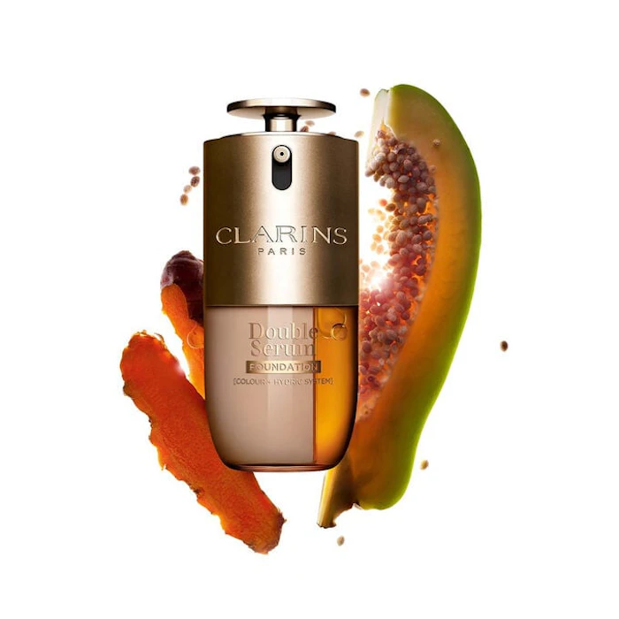CLARINS ダブル セーラム ファンデーション 1枚目