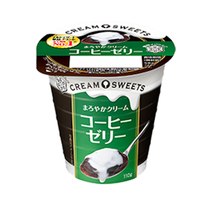 雪印メグミルク CREAM SWEETS コーヒーゼリー 1枚目