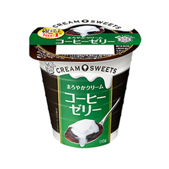 雪印メグミルク CREAM SWEETS コーヒーゼリー 1枚目