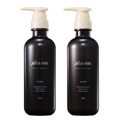 プリュスオー plus eau プリュスオー リポルム シャンプー トリートメント セット 各450ml ホワイトフローラル&ペアー 1枚目